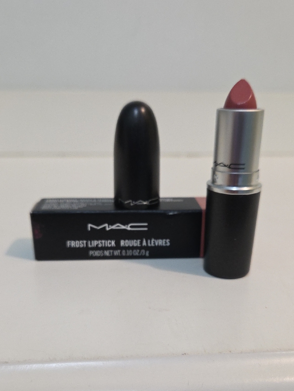 MAC #302 Angel (Original Discontinued Version) Frost Lipstick NIB